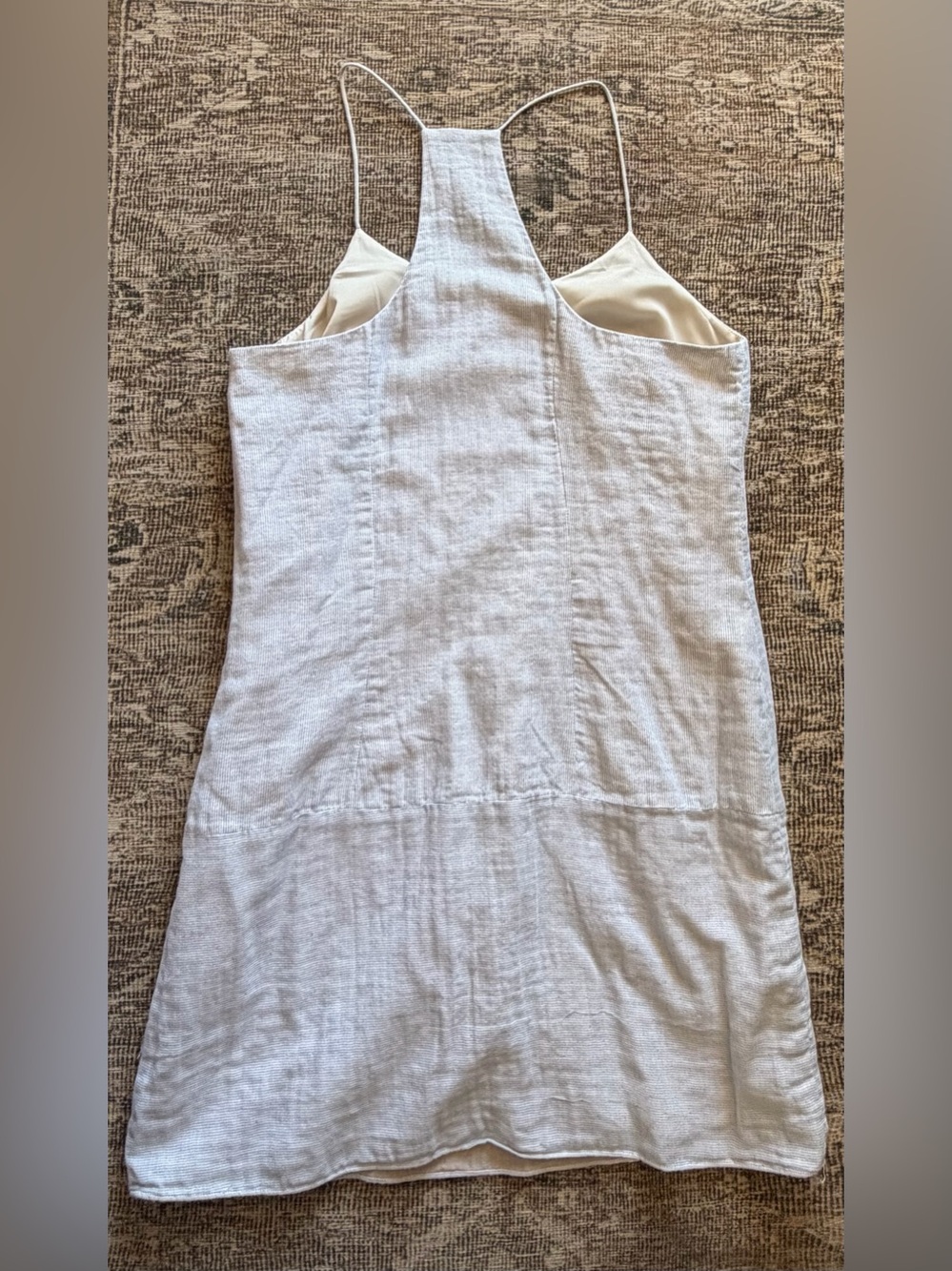 1. State Pale Gray/Blue Slip Dress